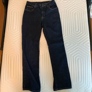 New York & Company Navy Jeans Bootcut Size 2